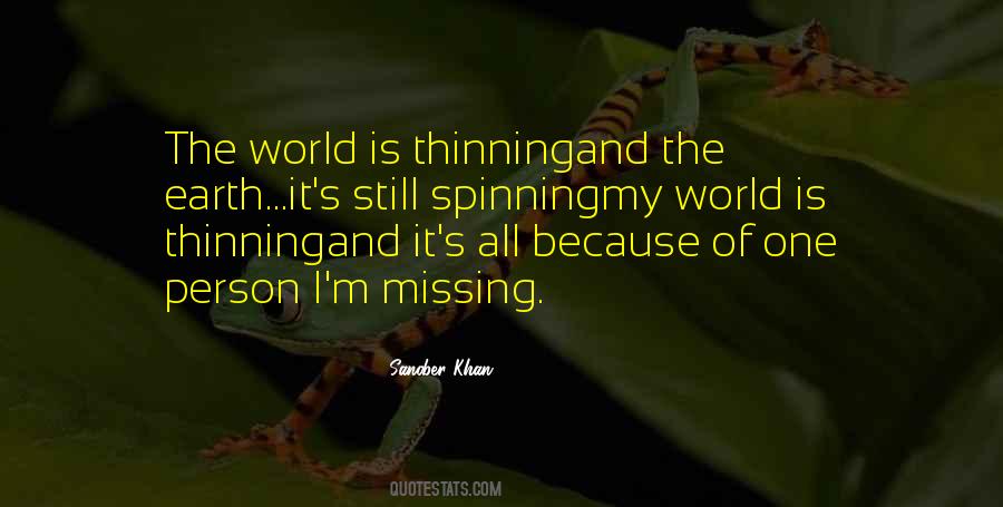 Spinning World Quotes #1651296