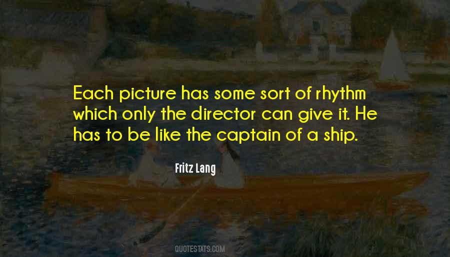 Captain Of The Ship Quotes #506065