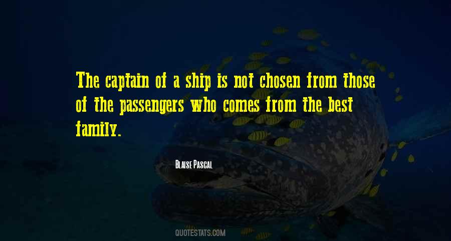 Captain Of The Ship Quotes #949099