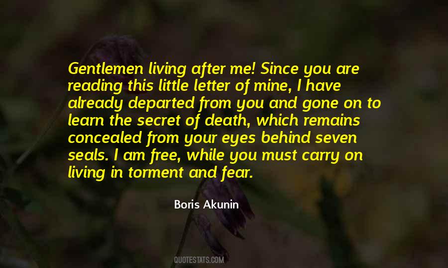 Quotes About Living On After Death #1780314