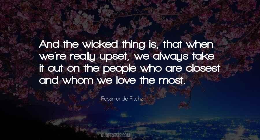 Love Upset Quotes #1349639