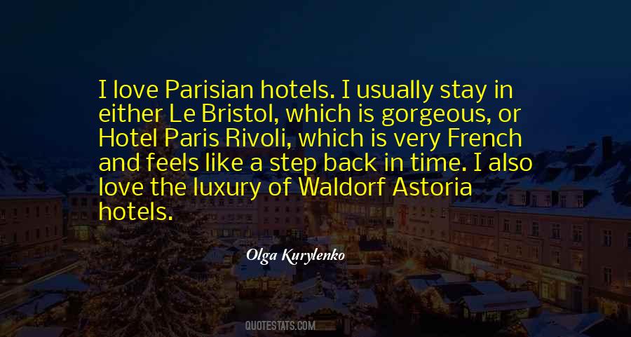 Hotel Stay Quotes #1005177