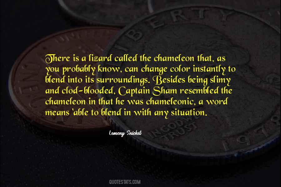 Captain Sham Quotes #738101