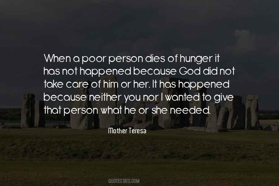 When Mother Teresa Quotes #125505