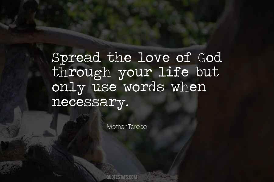 When Mother Teresa Quotes #1809641