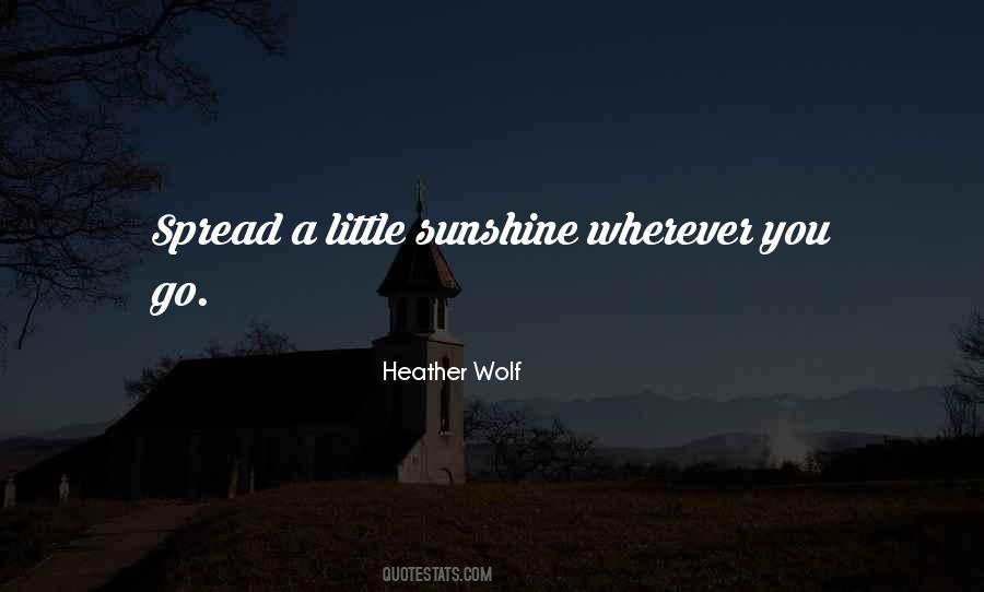Happy Sunshine Quotes #1113163