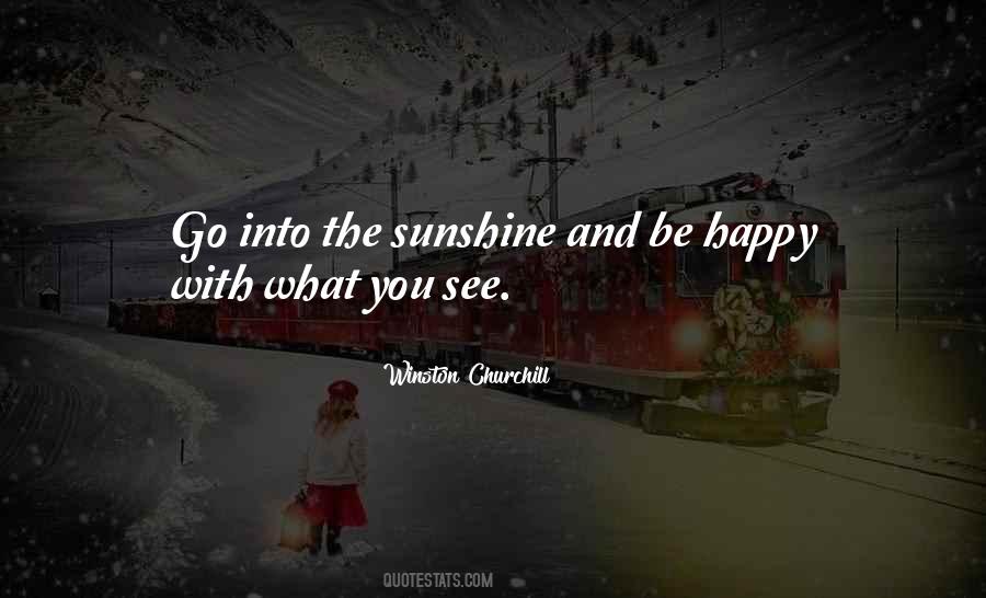 Happy Sunshine Quotes #396401