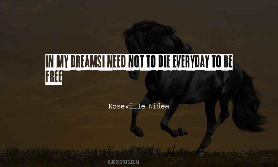 Quotes About Living My Dreams #1155050