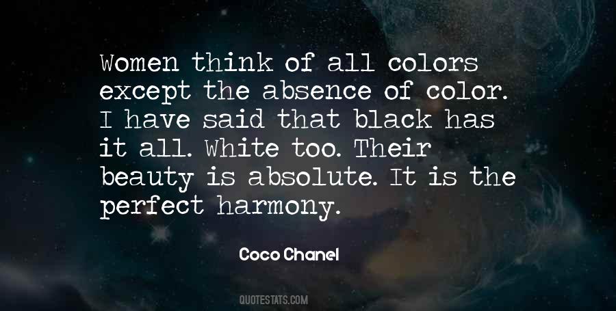 Perfect Harmony Quotes #1776952