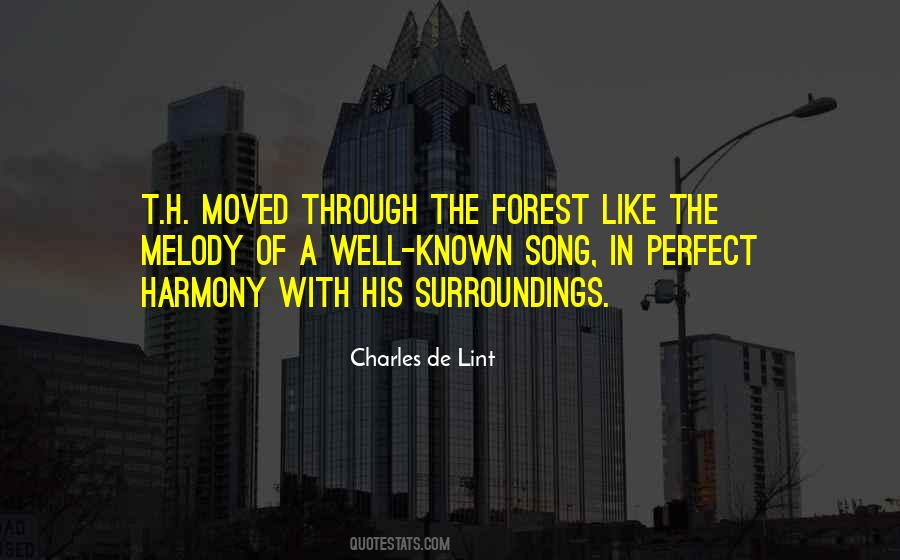 Perfect Harmony Quotes #94511