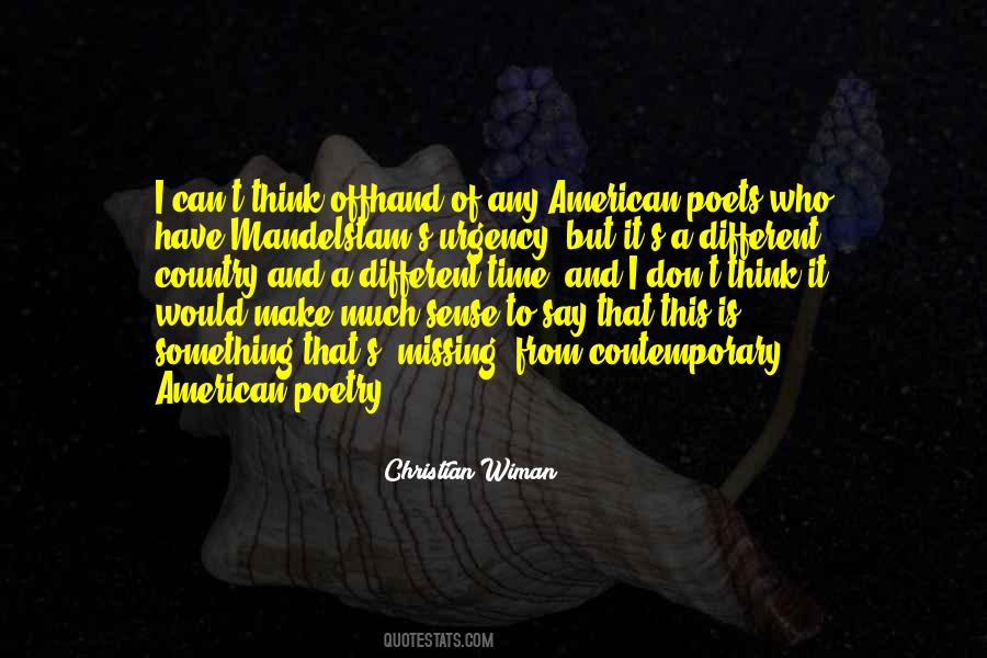 Contemporary Poets Quotes #251179