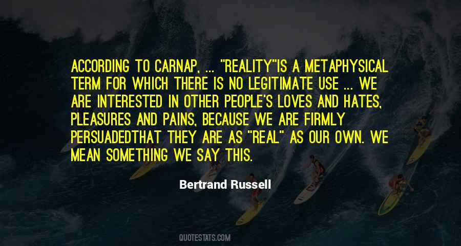 R Carnap Quotes #1458779