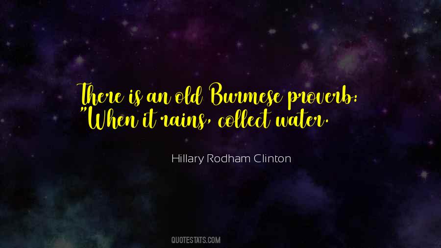 Rodham Clinton Quotes #1225294