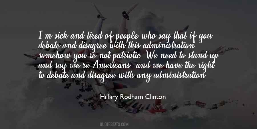 Rodham Clinton Quotes #1356059