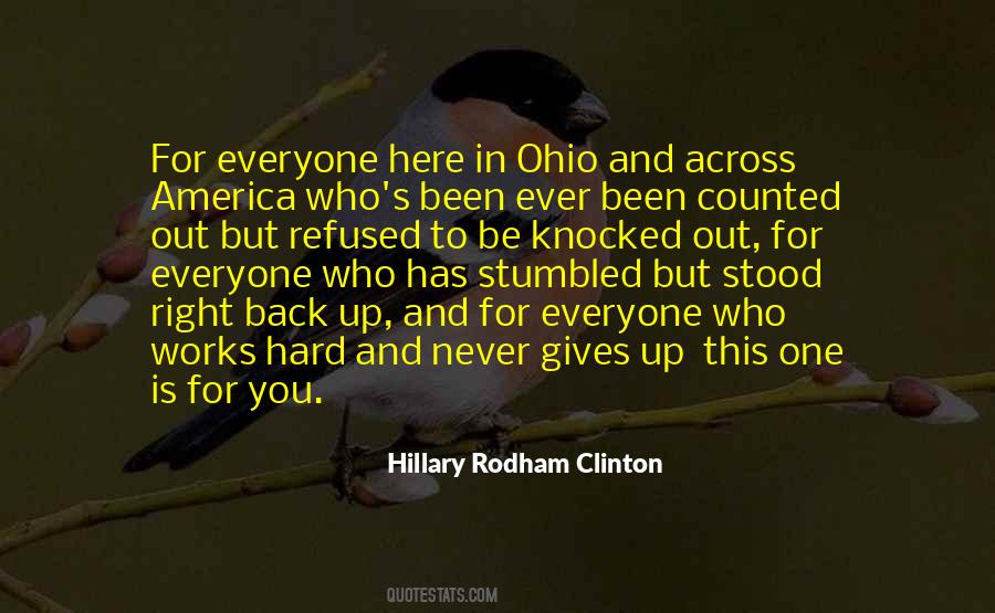 Rodham Clinton Quotes #1769504
