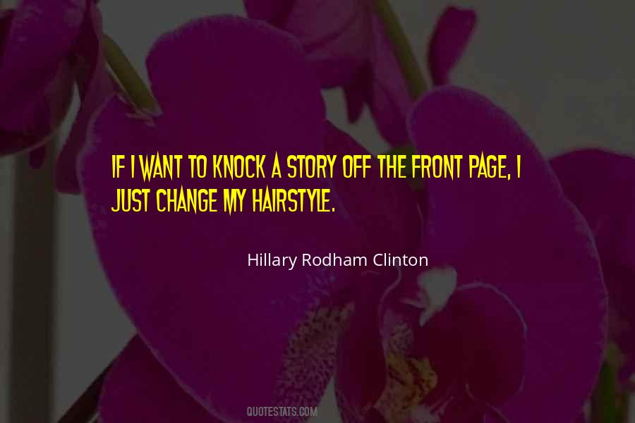 Rodham Clinton Quotes #369640