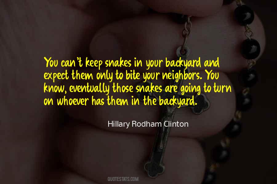 Rodham Clinton Quotes #508450