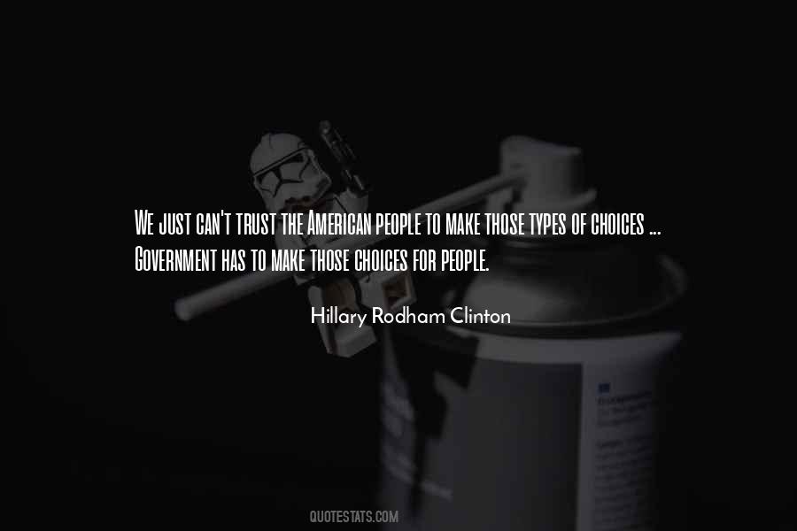 Rodham Clinton Quotes #897135