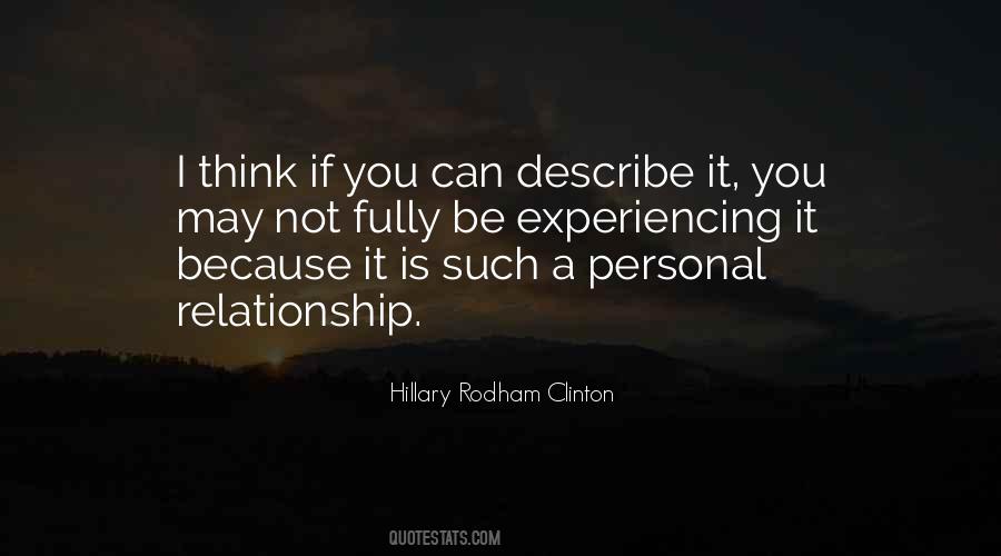 Rodham Clinton Quotes #983731