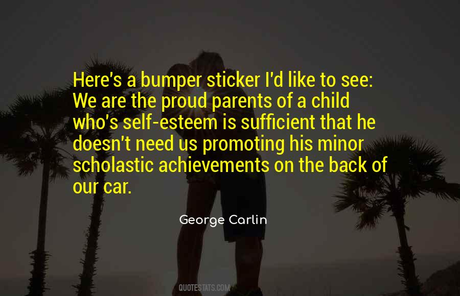 Car Bumper Sticker Quotes #1302799