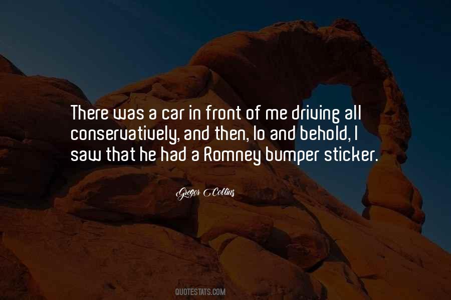Car Bumper Sticker Quotes #1454144