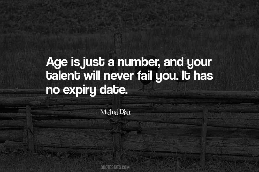 Age Is Quotes #1338447