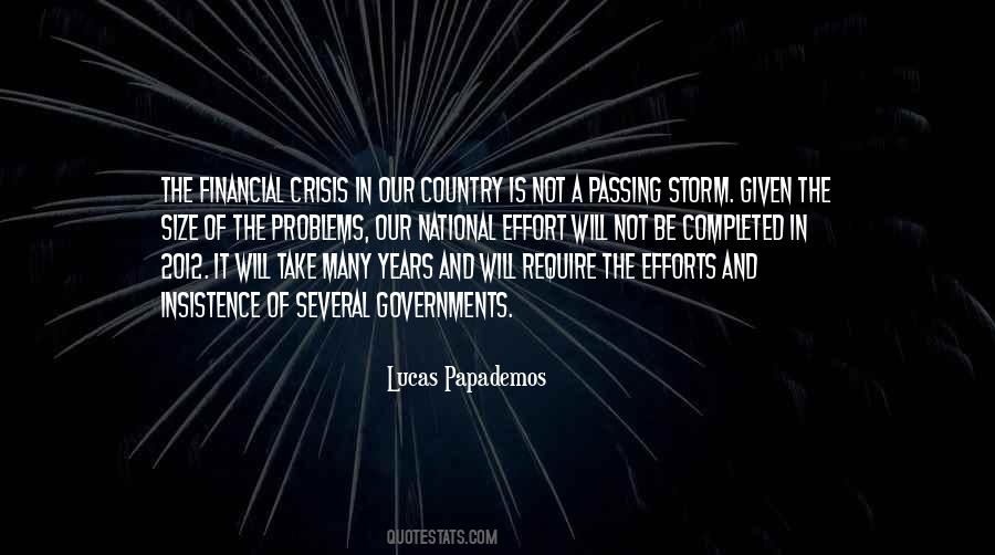 National Crisis Quotes #1349078