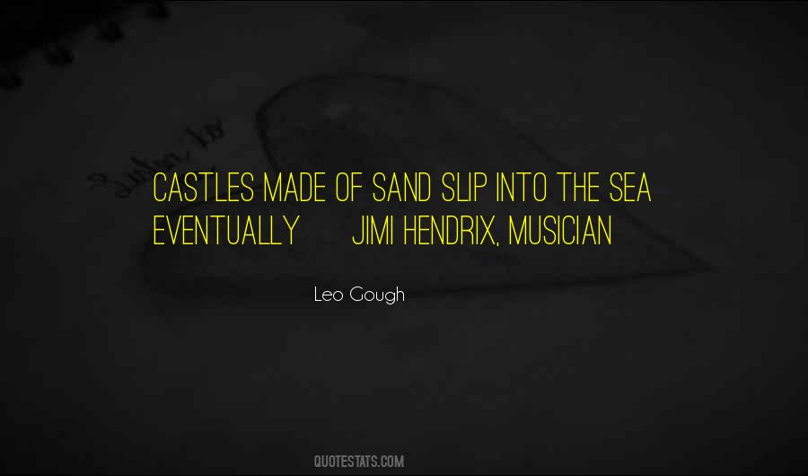 Castles On The Sand Quotes #1809088