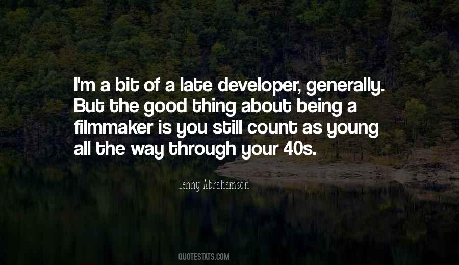 Young Filmmaker Quotes #1728644