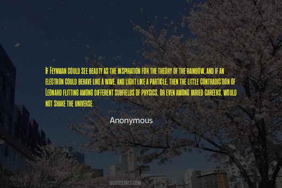 Wave Particle Theory Quotes #1192901