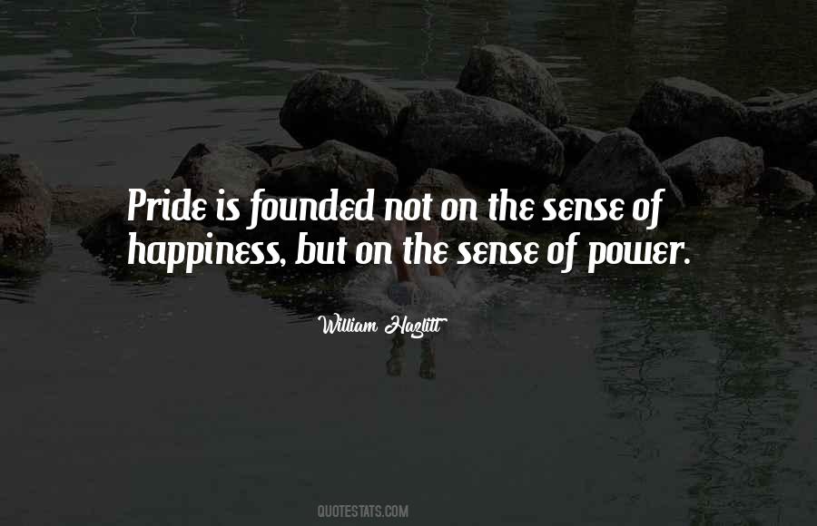 Sense Of Pride Quotes #580410