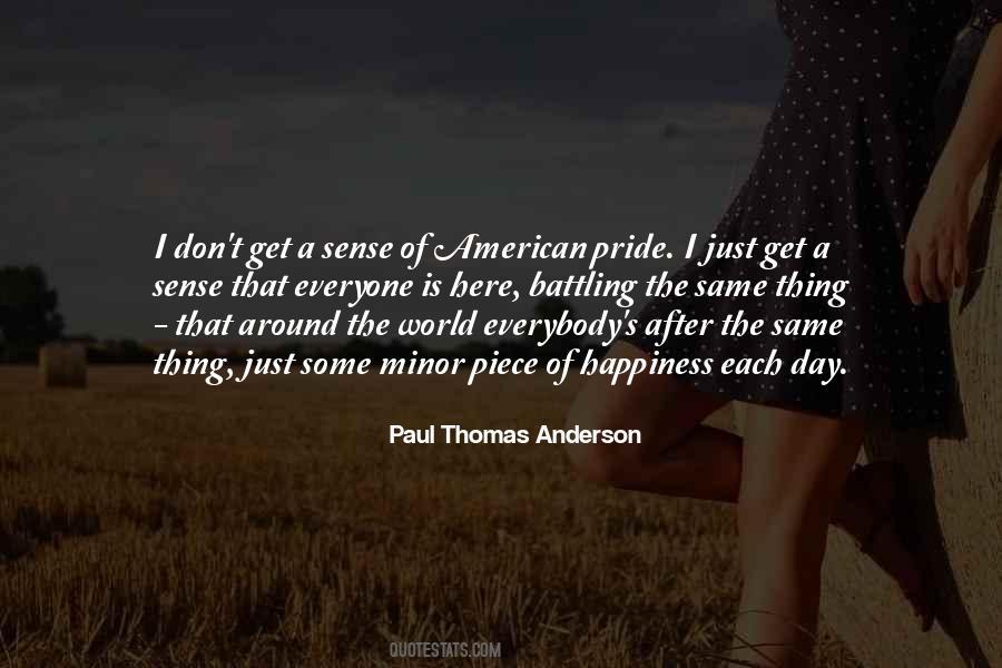 Sense Of Pride Quotes #912124