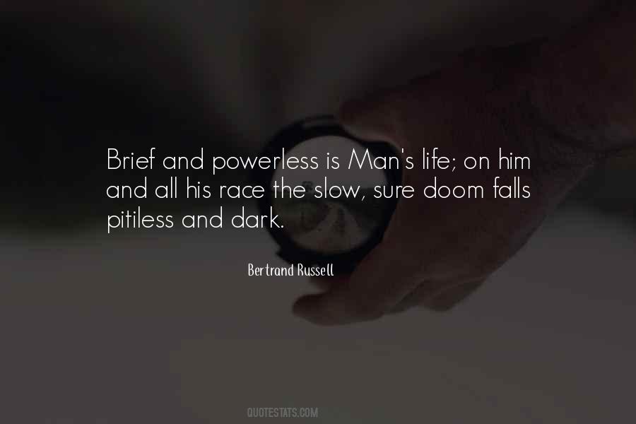 Powerless Man Quotes #848637