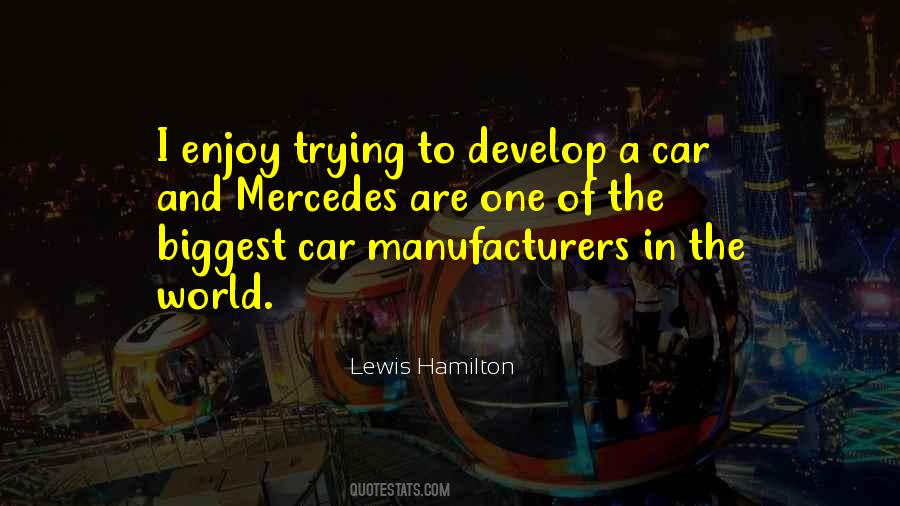 Car Manufacturers Quotes #668971