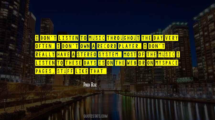 Be Like Panda Quotes #1133517