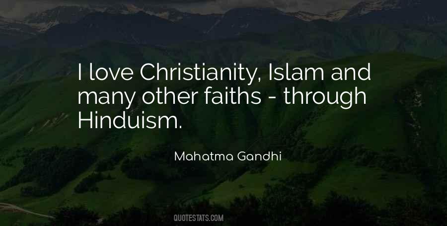 Christianity Islam Quotes #1467996