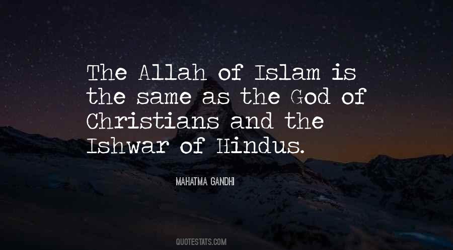 Christianity Islam Quotes #192124