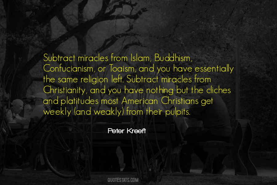 Christianity Islam Quotes #720407