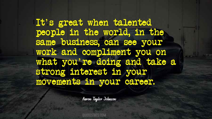 Career Interest Quotes #481221