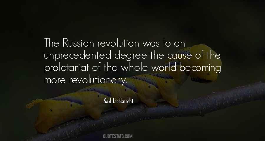 Quotes About The Russian Revolution #54961