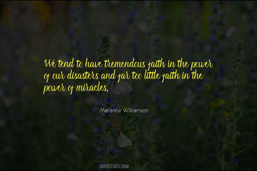 Marianne Williamson Faith Quotes #1648710