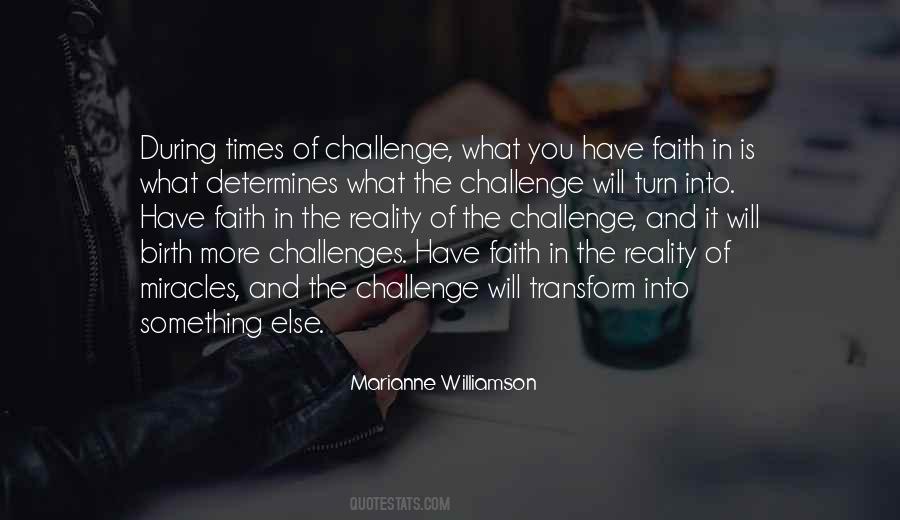 Marianne Williamson Faith Quotes #641117