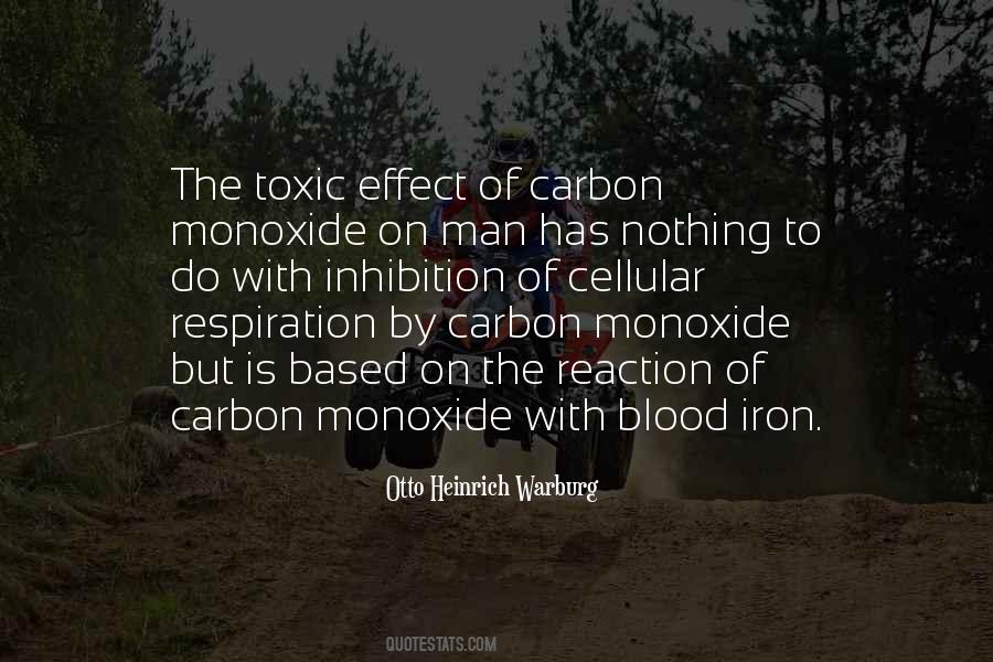 Carbon Monoxide Quotes #1037569