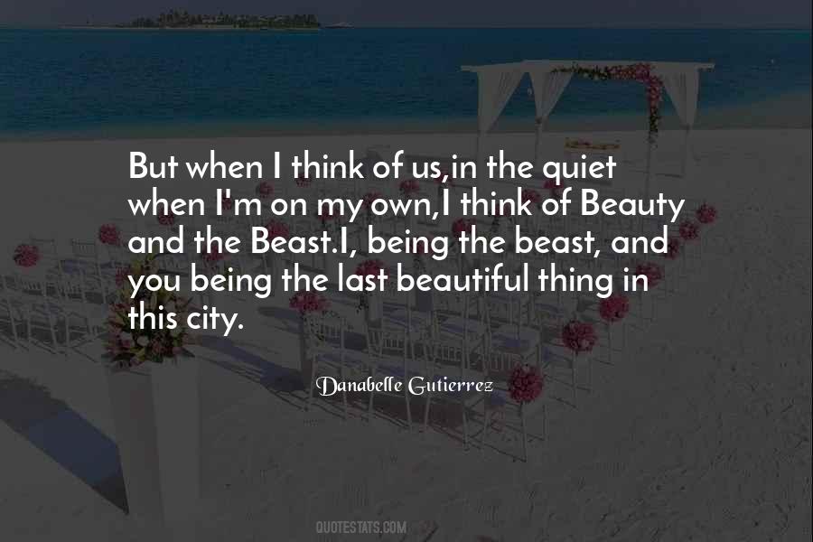 Beast And Beauty Quotes #459036