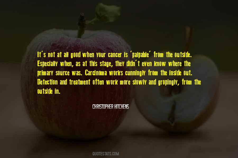 Carcinoma Quotes #83306