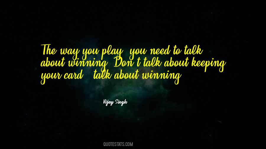 Card Quotes #68976 Card Quotes #68976