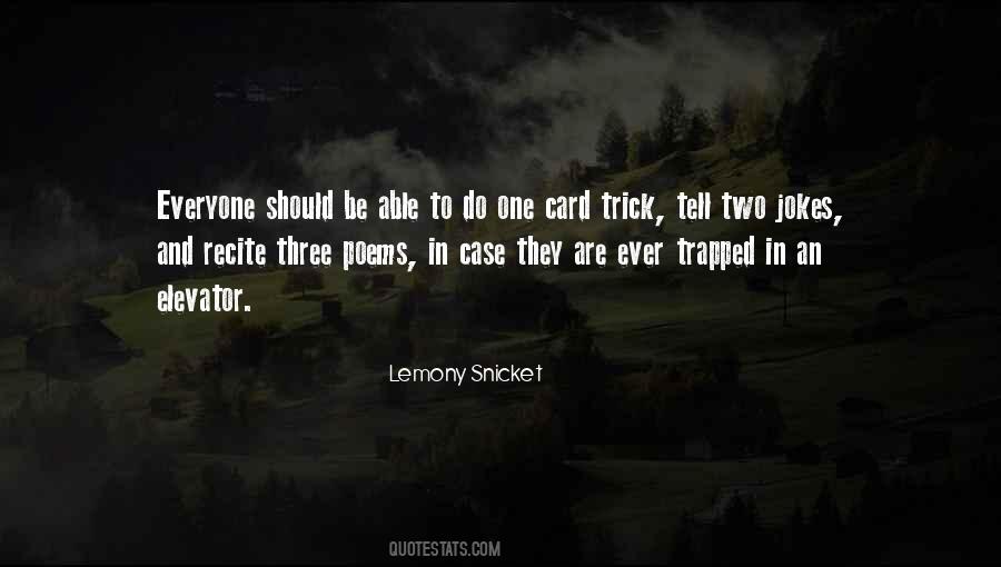 Card Trick Quotes #892196