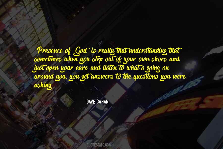 God Presence Quotes #79007