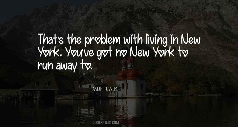 Quotes About Living In New York #142413