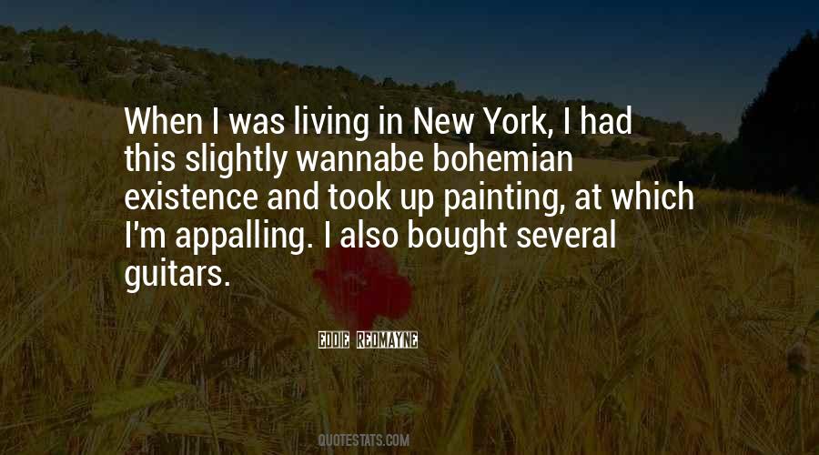 Quotes About Living In New York #1544449